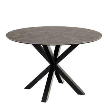 Azura Dining Table with Ceramic Black Top