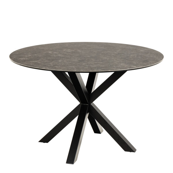 Azura Dining Table with Ceramic Black Top
