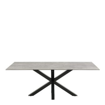 Azura Dining Table with Ceramic Grey Top