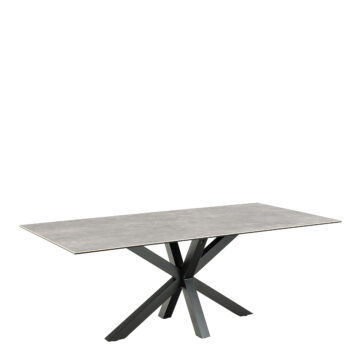 Azura Dining Table with Ceramic Grey Top
