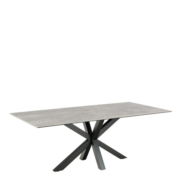 Azura Dining Table with Ceramic Grey Top