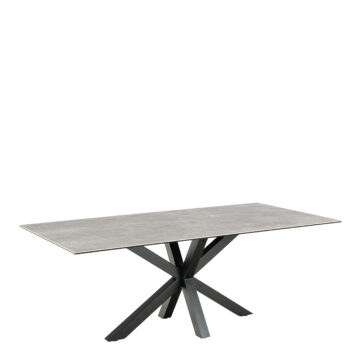 Azura Dining Table with Ceramic Grey Top