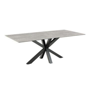 Azura Dining Table with Ceramic Grey Top | Assembly Required