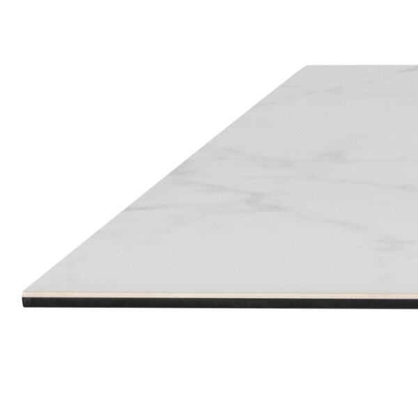 Azura Dining Table with Ceramic White Top | Assembly Required