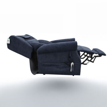 Zeus Dual Motor Lift & Tilt Chair – Deep Blue | Assembled