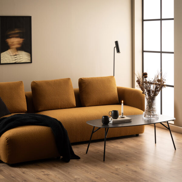 Caracas Coffee Table in Black | Assembly Required