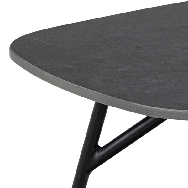 Caracas Coffee Table in Black | Assembly Required