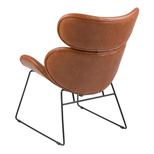 Cazar Lounge Chair in Brown | Assembly Required