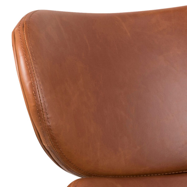 Cazar Lounge Chair in Brown | Assembly Required