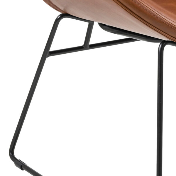 Cazar Lounge Chair in Brown | Assembly Required