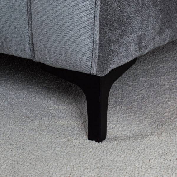 Charcoal Hampton Fabric Armchair | Kensington Grey