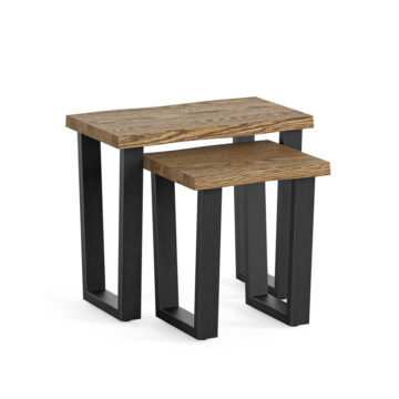 Julianos Nest of 2 Tables - Oak | Assembly Required