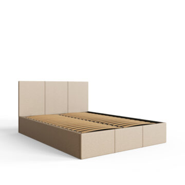 Marikina Cream 4’6 Double Ottoman Bed