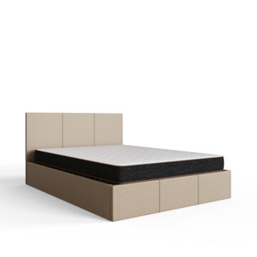 Marikina Cream 4’6 Double Ottoman Bed