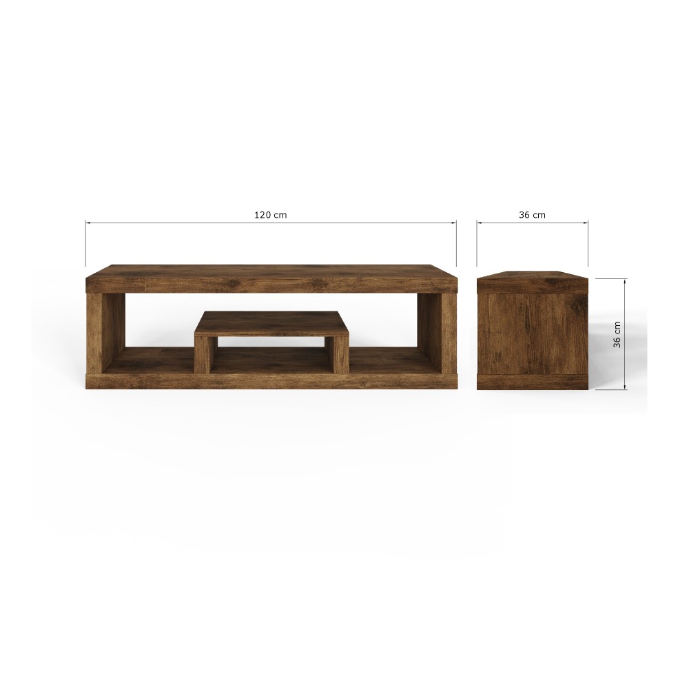 Maluku Lowboard TV Unit 120cm | Mango Finish