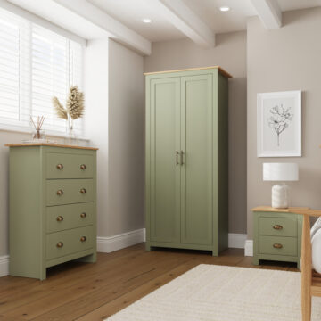 Fife Green 3 Piece Bedroom Set