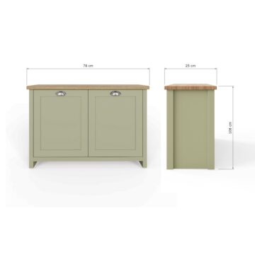 Fife Green Shoe Storage