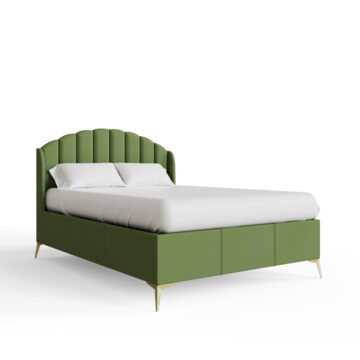 Haikou Green 4’6 Double End Lift Ottoman Storage Bed