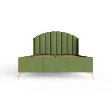 Haikou Green 4’6 Double End Lift Ottoman Storage Bed