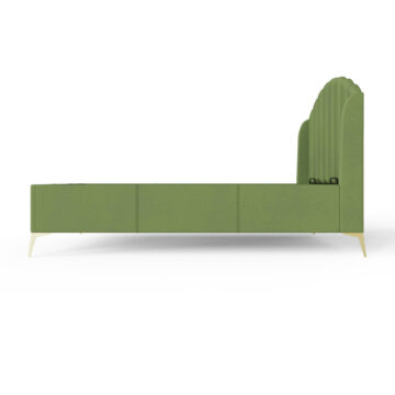 Haikou Green 4’6 Double End Lift Ottoman Storage Bed