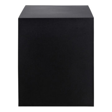 Joliet Black 1 Drawer Wallmounted Bedside Table | Bamboo Finish
