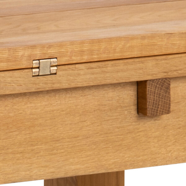 Kenley Extending Dining Table in Oak 45-90cm | Assembly Required