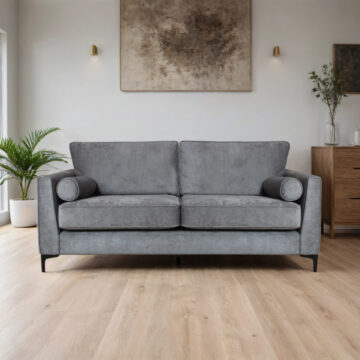 Charcoal Hampton 3 Seat Sofa | Kensington Grey