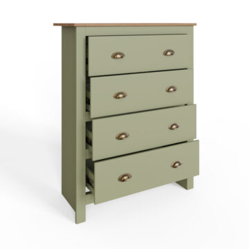 Fife Green 3 Piece Bedroom Set