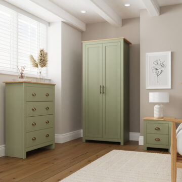 Fife Green 3 Piece Bedroom Set |