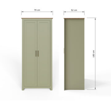 Fife Green 3 Piece Bedroom Set