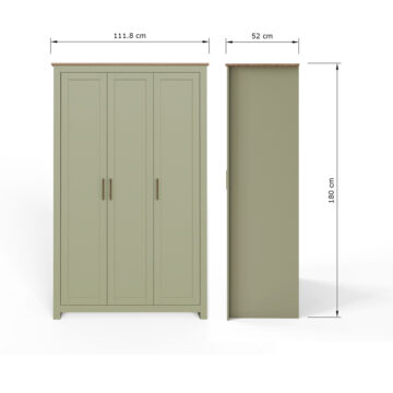 Fife Green 4 Piece Bedroom Set