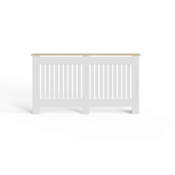 Shortfast White Radiator Cover Large