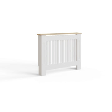 Shortfast White Radiator Cover Medium