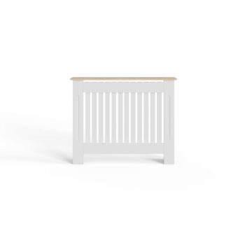 Shortfast White Radiator Cover Medium