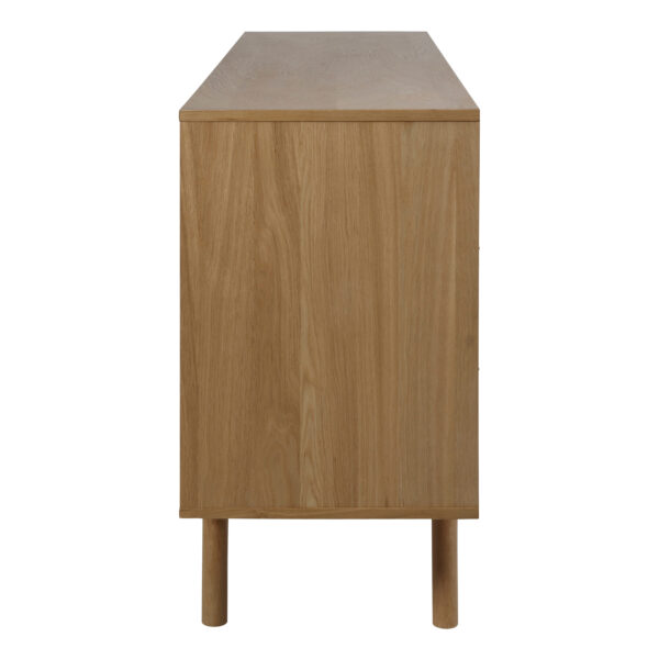 Martel 2 Door 4 Drawers Sideboard in Oak | Assembly Required