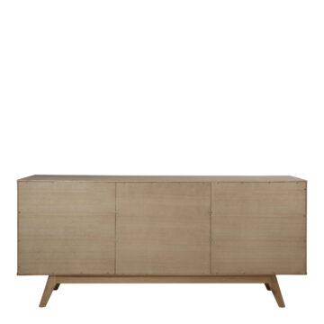 Martel Oak 2 Door 4 Drawer Sideboard
