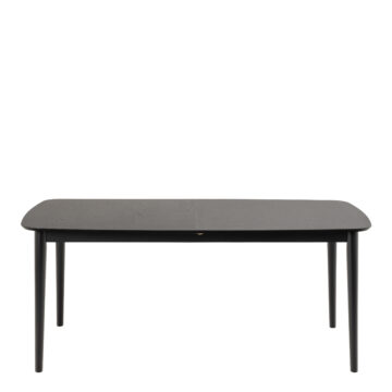 Mount Rectangular Dining Table in Black