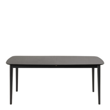Mount Rectangular Dining Table in Black