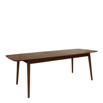 Mount Rectangular Dining Table | Walnut Finish