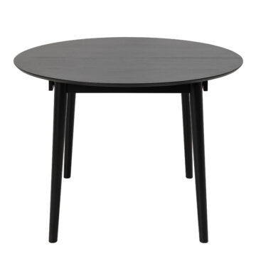 Mount Round Dining Table in Black