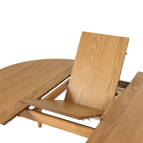 Mount Round Dining Table in Oak | Assembly Required