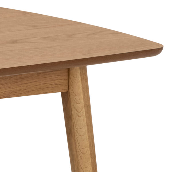 Nagano Rectangular Dining Table in Oak | Assembly Required