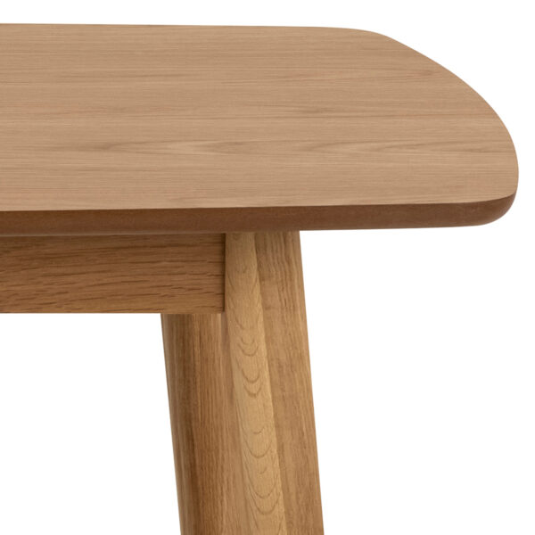 Nagano Rectangular Dining Table in Oak | Assembly Required