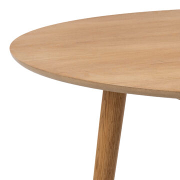 Nagano Oak Round Dining Table