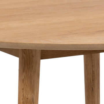 Nagano Oak Round Dining Table