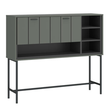 Rivendell Bar Table 1 Flap in Green/Grey