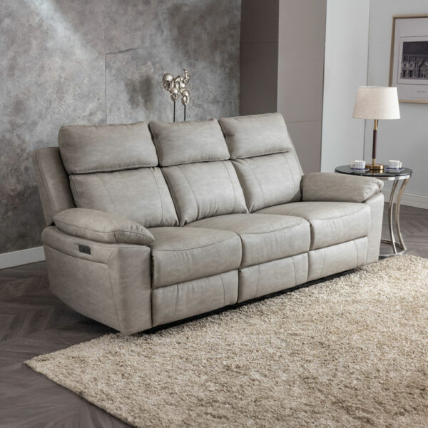 Thor 3+2 Suite - Silver Grey | Fully Assembled