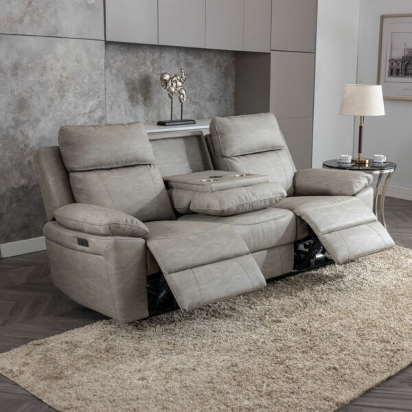 Thor 3+2 Suite - Silver Grey | Fully Assembled