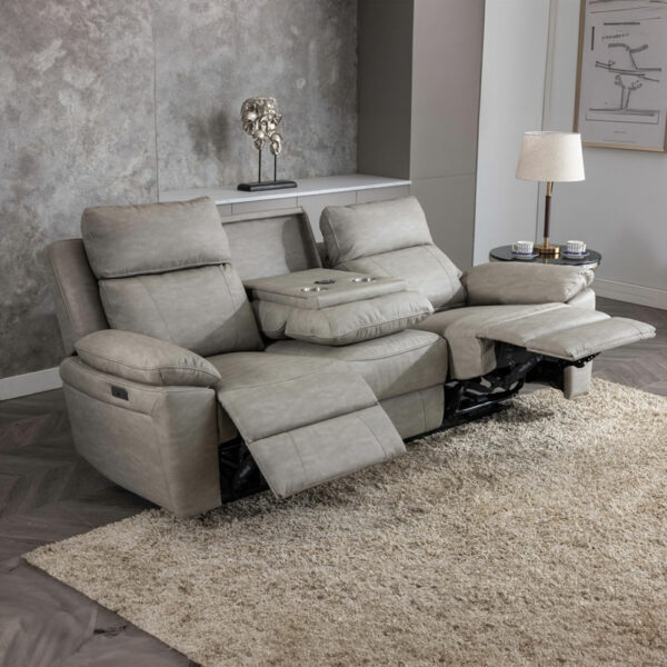 Thor 3+2 Suite - Silver Grey | Fully Assembled