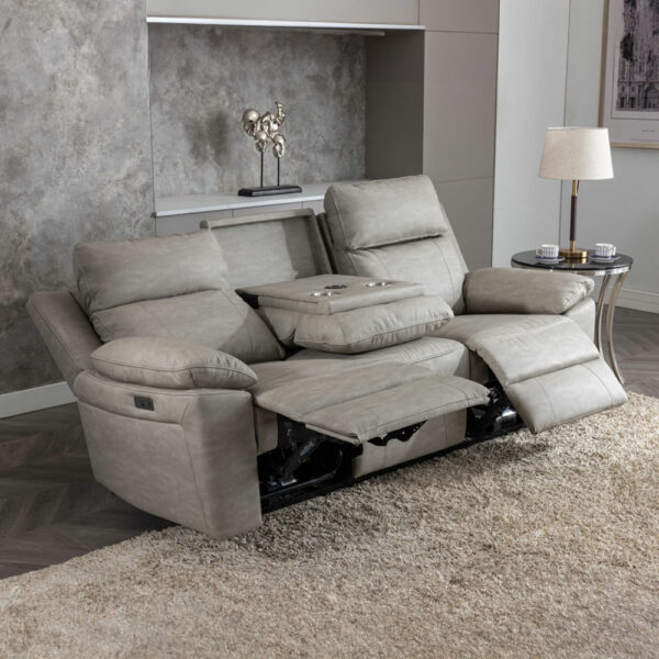 Thor 3+1+1 Suite - Silver Grey | Fully Assembled